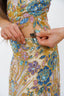 The Embellished Sequin Suspender Gown - Opal Multi
