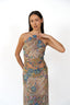 The Embellished Sequin Suspender Top - Opal Multi