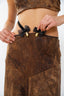 The Sculpted Suspender Halter Top – Caramel