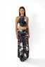 The Sculpted Skirt - Noir Floral