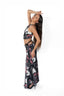 The Sculpted Skirt - Noir Floral
