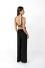 The Pleated Suspender Halter Top - Botanical Brocade